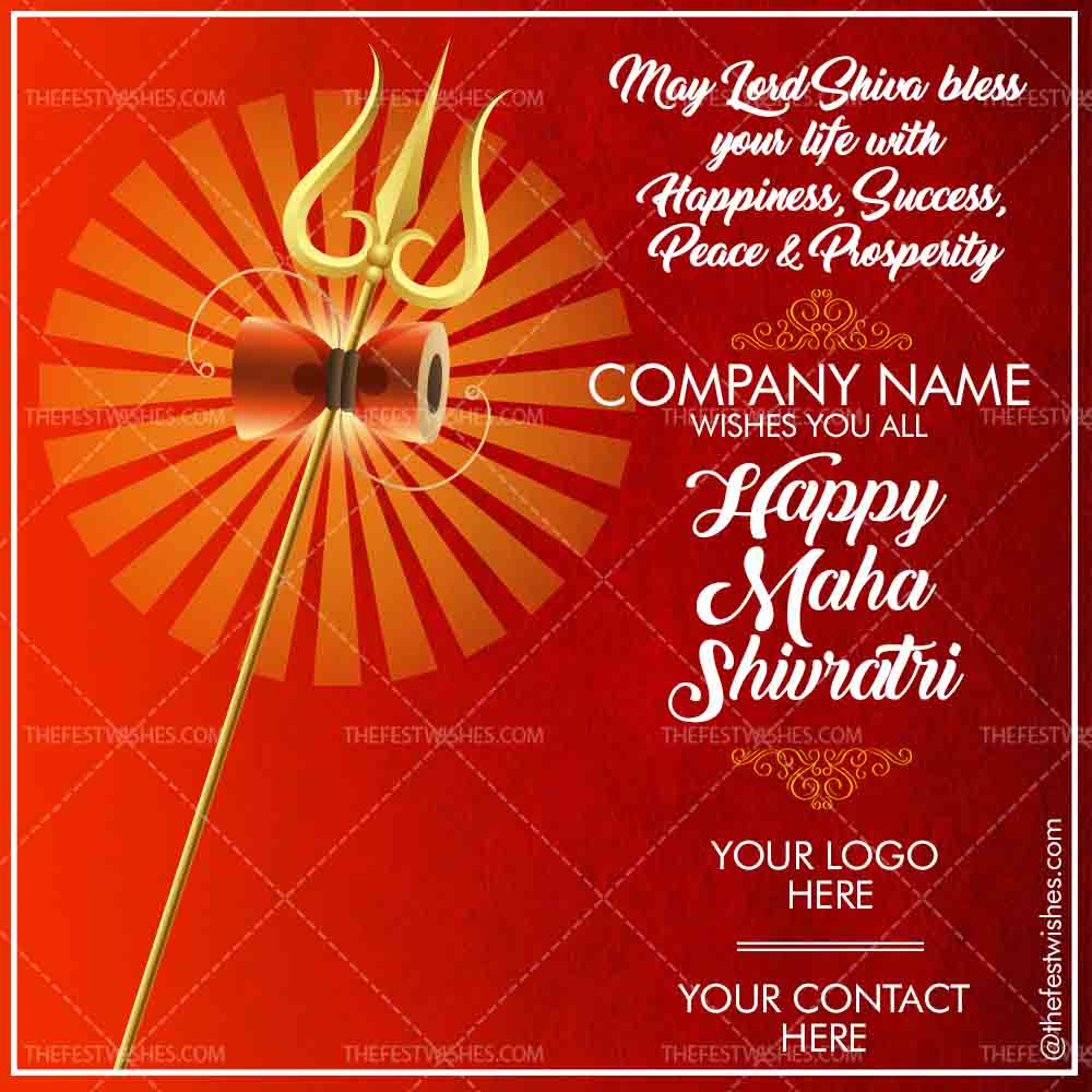 Maha Shivratri Wishes Greeting 3 | Customized festival wishes with ...
