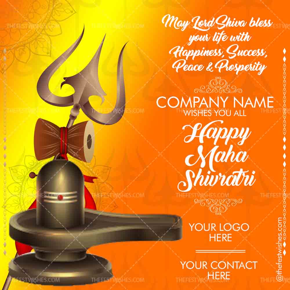 Maha Shivratri Wishes Greeting 5 | Customized festival wishes with ...