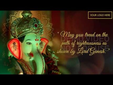 Ganesh Chaturthi wishes video